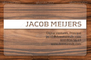 Translucent Business Card
